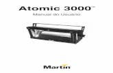 Atomic 3000TM - ELETRICA CENICA MARTIN ATOMIC 3000.pdf · brown live “L” yellow or brass blue neutral “N” silver yellow/green ground green Table 1: Cord cap wiring A B Verde