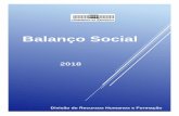 Balanço Social - Assembly of the Republic · 2019-05-29 · BALANÇO SOCIAL 2018 5 2. CARATERIZAÇÃO DOS RECURSOS HUMANOS Em 31 de dezembro de 2018, o mapa de pessoal da Assembleia