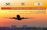 Página de inicio Aerocivil - INFORME FINAL ACCIDENTE · 2016-10-10 · El día 20 de Marzo de 2015 se efectuó servicio de 100 horas a la aeronave de acuerdo a las órdenes de trabajo