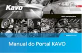 Manual do Portal KAVO · Email Receberá o seguinte email em24h (favor verificara caixa de spam): Clique aqui para definir a sua password e criar a sua conta