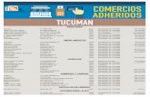 Guia de Comercios Tucuman - tarjetasol.com.ar · dc frenos y embragues guatemala 247 t4109 banda del rio sali 0381154179230 dilev encendidos sargento cabral 80 t4109 banda del rio