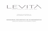 PRAÇA SETE DE FEVEREIRO, 30 VILA FORMOSA - SÃO PAULO/SP - Levita.pdf · Legrand, Iriel, Siemens ou Alumbra 2. LUMINÁRIAS Serão instaladas luminárias nas áreas comuns do empreendimento