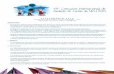 49º Concurso Internacional de Redação de Cartas da UPU 2020 · na folha pautada específica do 49º Concurso Internacional de Redação de Cartas disponível no site dos Correios*.