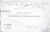 Bosquejo histórico de la Botánica española 1897³rico... · BOSOUEJO HISTORICO DE LA REGIONAL CALLE DE MARTINEZ S . Aunquc durante la época grieça Estrabón dió á cono- cer