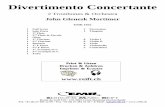 Divertimento Concertante · 2016-07-08 · Divertimento Concertante 2 Trombones & Orchestra John Glenesk Mortimer EMR 1032 1 1 1 1 1 1 1 1 1 1 1 1 1 Full Score Solo Parts 1st Flute