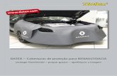 DATEX – Coberturas de proteção para RENAULT/DACIA Dacia_01_2020_pt___.… · de RENAULT/DACIA contra danos e manchas durante trabalhos de conserto e manutenção. Com tecido reticular