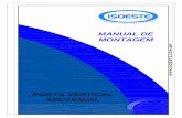 PORTA VERTICAL MANUAL DE PORTAS SECCIONAL PORTA …kingspan-isoeste.com.br/wp-content/uploads/biblioteca/manuais/Por… · manual de montagem br porta vertical seccional manual de