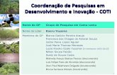 Coordenação de Pesquisas em - Inpa€¦ · Grupo de Pesquisa em Alimentos e Nutrição na Amazônia Resultados relevantes (principais conquistas em ações de pesquisa nos últimos