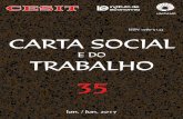 Carta Social 35 - CESIT · Carta Social e do Trabalho, Campinas, n. 35, p. 01-18, jan./jun. 2017. Reformas laborales y proyeto global de desregulación y flexibilización laboral
