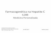 Farmacogenética na Hepatite Crepositorio.insa.pt/bitstream/10400.18/5237/1... · 2- Já foi iniciado protocolo entre o CHSJ e a DGRSP para diagnóstico e terapêutica no EP Custóias.