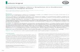 Artículo Original - SciELO · Con relación a la terapéutica empleada en el tratamiento a la IC, se evaluó la administración de inhibidores de la enzima convertidora de la angiotensina
