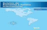 Missão do Ipea desenvolvimento brasileiro por meio da ...repositorio.ipea.gov.br/bitstream/11058/3328/1/BEPI_n16.pdf · Unidos e União Europeia (UE); e o Trans-Pacific Partnership