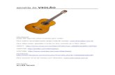 apostila de VIOLÃO - Aluthiers · 2019-04-15 ·   pg.2 1º NÍVEL AULA 1 1) Apresentação do violão