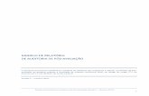 MODELO DE RELATÓRIO DE AUDITORIA DE PÓS ......Modelo de Relatório de Auditoria de Pós-Avaliação (Versão 1 - Outubro 2017) 2 1 IDENTIFICAÇÃO DO PROCEDIMENTO DE PÓS-AVALIAÇÃO