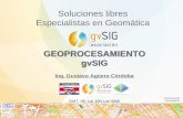 Soluciones libres Especialistas en Geomáticadownloads.gvsig.org/download/events/gvSIG-Festival/... · Juarismi[1]) es un conjunto preescrito de instrucciones o reglas bien definidas,