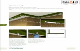 Diapositiva 1 - Skoldskold.com.mx/pdf/Instalacion Linea de Vida Tejado... · 2016-04-05 · indicador de tensión verde del XTS-Regulador_ Asegure el XTS-Tensioner con dos pasadores