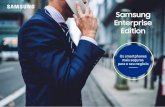 Samsung Enterprise Edition · empresa À medida que a sua empresa cresce, garantir e manter os melhores níveis de segurança, e ainda ... Samsung Enterprise Edition Usufrua dos serviços