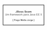 JBoss Seam - IME-USPreverbel/SMA-06/Slides/seminarios/... · 2006-12-20 · Introdução Desenvolvido por Gavin King, criador do Hibernate seam == emenda Integração entre EJB3 e