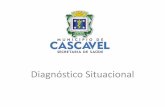 Diagnóstico Situacional - Cascavel · 2017-01-12 · Divisão de Gestão de Pessoas Cargo Qtde. Servidores Quadro Reposições Lançadas no Sistema Acréscimo Alteração CH UPA’s