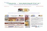 Revista: “UNAN – NUMISMÁTICA” · 2017-04-02 · UN SOL DE 1879, DE LA GUERRA DEL PACÍFICO Fundadores de la revista: Fundada en la Sociedad Numismática de Tacna, con fecha