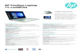 HP Pavilion Laptop 15-cw0003laimg.cartimex.com/v2/pdf/15-CW0003LA.pdf• Garantía limitada de hardware HP: Un año de garantía limitada de hardware. Los detalles completos ... 50€%