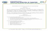 REGULAMENTO DO XIII FESTIVAL DE DANÇA DE TABAPORÃ 2018 CAPÍTULO ... - Arinos … · 2018-04-25 · Av. Dr. Carlos Vidoto, nº 360 E – Centro –- Fone (66) 3557-1271 fax (66)