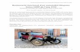 Restauració funcional d'un automòbil Hispano Suiza …...Restauració funcional d’un automòbil Hispano Suiza 16HP de 1919 3 Tot s’entroncà amb la Guerra Civil espanyola, i