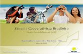 Sistema Cooperativista Brasileiro€¦ · Sistema Cooperativista Brasileiro. 8/109 “Cooperativismo. Você participa. Todos crescem.” Evolução do número de empregados. 251.