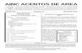 cnia.orgAINC ACENTOS DE AREA . Un informe confidencial, publicado por los oficiales del Area Interior Norte de California (AINC), la cual es una area de Servicios Generales de Alcoholicos