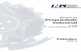 Revista da Propriedade Industrialrevistas.inpi.gov.br/pdf/Patentes2549.pdf · 2019-11-12 · industrial no Brasil, compreendendo Marcas e Patentes, ... Según estabelece la Ley nº