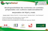 Biodisponibilidad de nutrientes en comidas …lac.harvestplus.org/wp-content/uploads/2015/02/...Biodisponibilidad de nutrientes en comidas preparadas con cultivos nutricionalmente