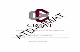 ATD-CIMAT · 2015-09-03 · Introducci on Estas notas son parte de un esfuerzo del Centro de Investigaci on en Matem aticas (CIMAT) por es-tudiar el reciente desarrollo del area de