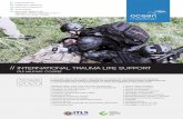 ITLS MILITARY COURSE - Ocean Medical€¦ · desenvolver competências técnicas, apreender algoritmos e executar a abordagem à vitima em ambiente ... // O International Trauma Life