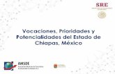 Vocaciones, Prioridades y Potencialidades del Estado de ...Camex.org.gt/wp-content/uploads/2019/05/SEDECO-Chiapas-Guatemala.pdfFuentes: INEGI, Servicio de Información Agropecuaria