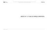 ANEXO Nº 19. PLAN DE MANEJO AMBIENTAL...2013/07/01  · Para ello se redacta el presente Plan de Manejo Ambiental (PMA), que considera las acciones necesarias para prevenir, controlar
