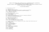 RELATORIO DE IMPACTO AMBIENTAL (RIMA) ESPUMA …archivo.seam.gov.py/sites/default/files/users/control/spuma.asuncio… · - Elaboración de planillas técnicas para la obtención