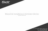 Manual de Compliance e Controles Internos€¦ · Av Pedroso de Morais 1619 cj 110 05419-001 São Paulo SP 55 11 3038 1287 setinvestimentos.com.br Manual de Compliance e Controles