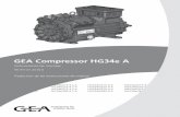 GEA Compressor HG34e A€¦ · máquina (dentro de la UE conforme a las directivas de la UE 2006/42CE –directiva de máquinas– y 2014/68/EU –directiva de equipos a presión–).