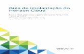 Guia de implantação do Horizon Cloud - VMware Horizon Cloud … · 2020-03-31 · Guia de implantação do Horizon Cloud VMware, Inc. 8. Dica Clique na barra Configuração Geral