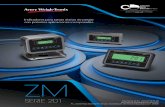 (55) 56 94 40 54 (55) 56 94 85 48 ventas@lacasadelabascula ...Los indicadores de la Serie ZM201 son ideales para aplicaciones que requieren un indicador de pesaje básico para cumplir