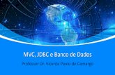 MVC, JDBC e Banco de Dados - vpcamargo.com.br … · MVC, JDBC e Banco de Dados • Para administrar o banco de dados e manipular seus dados utilize um dos programas HeidiSQL ou Dbeaver.