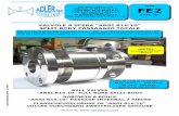 ÜV - ADLER SpA catalogo.pdf · ATEX nbr° 40.2003.4392 issued by B.V. ISO 15848 nbr° I-148466/1-/2 issued by T ÜV CONSTRUCTION IN ACCORDING TO: BS EN 12516-2 - ANSI B16.34 ISO
