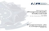 Revista da Propriedade Industrialrevistas.inpi.gov.br/pdf/Programa_de_computador2540.pdf · industrial no Brasil, compreendendo Marcas e Patentes, bem como os referentes a contratos