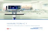 HAMILTON-C1c1a11e8c... · A turbina de alto desempenho integrada permite que o HAMILTON-C1 seja completamente independente do ar comprimido. Isso torna-o um ótimo companheiro para