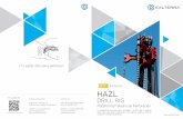 Hazl Drill Rig Brochure v1.2.3 ENG - Exlterra · poder redirigido al taladro central para un taladro más tradicional de diseño de cabeza. Movilidad ligera HAZL es una solución
