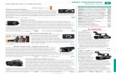 VÍDEO PROFISSIONAL 327 Blackmagic • Canon · de 1,23 milhões de pontos, imagens de vídeo claras e vívidas com taxa de contraste de 10.000:1. Também oferece um visor eletrônico