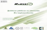 Políticas públicas en educación Su implementaciónupd.edu.mx/PDF/Libros/Libro6.pdfDurango (UJED)-Centro de Investigación e Innovación para el Desarrollo Educativo-(CIIDE)-Colegio