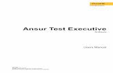 Ansur Test Executive - Fluke Biomedical · Ansur Test Executive Users Manual 1-2 Ansur Plug-Ins Ansur Test Executive software utilizes Plug-In modules that work with a wide array