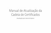 Manual de Atualização da Cadeia de Certificados...para baixar o certificado da Autoridade Certificadora Raiz Brasileira "9; Passo 4: Salve o arquivo em um diretório; Passo S: Selecione
