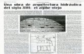 Una obra de arquitectura hidráulica del siglo HUI: el ... obra de arquitectura hidrau… · 3 2 El Periódico melillense lA HUEUA DE lA HISTORIA DellS al 30 de abril de 2007 Una